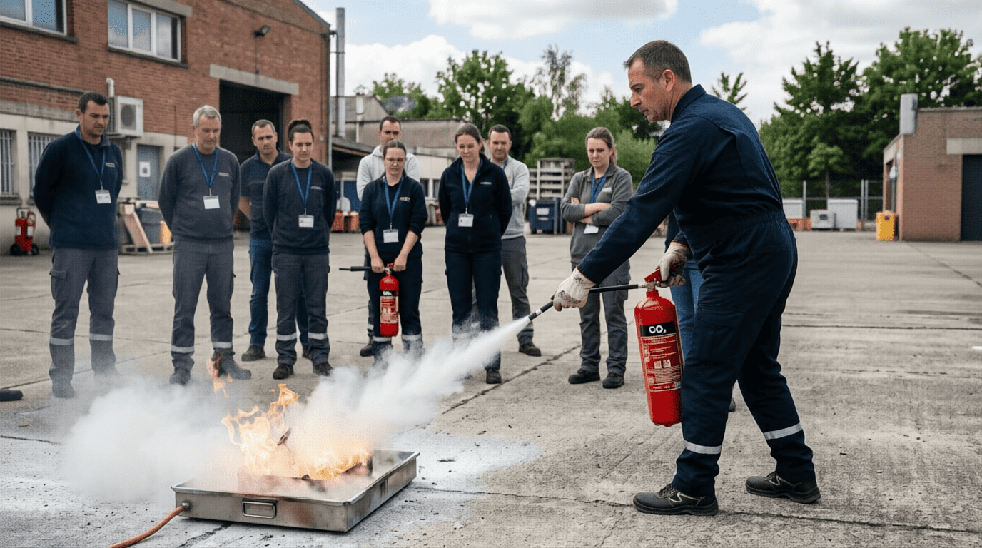 Formation manipulation extincteur Rennes